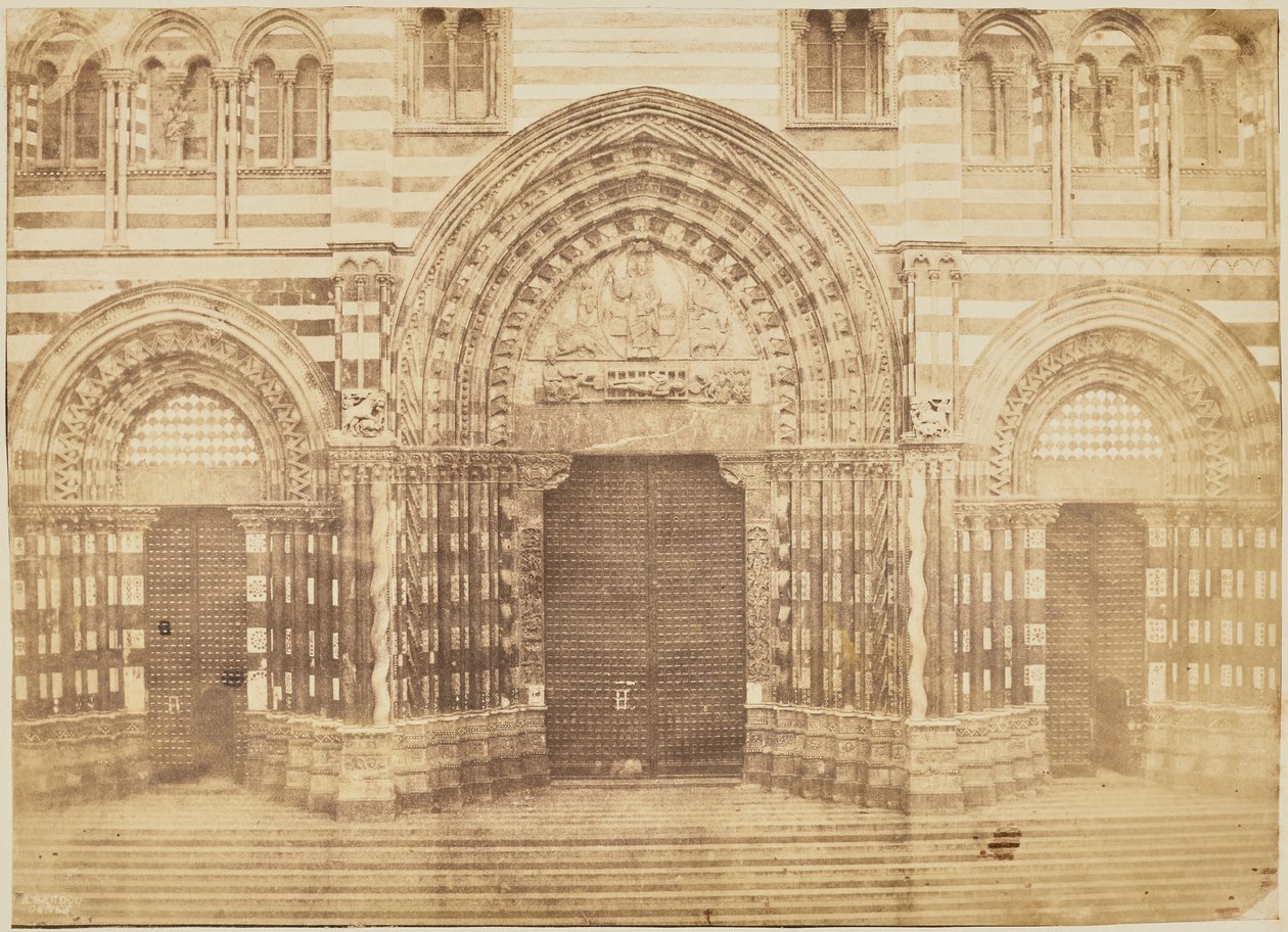 Cathedral Doors at Genoa by A. Bardou