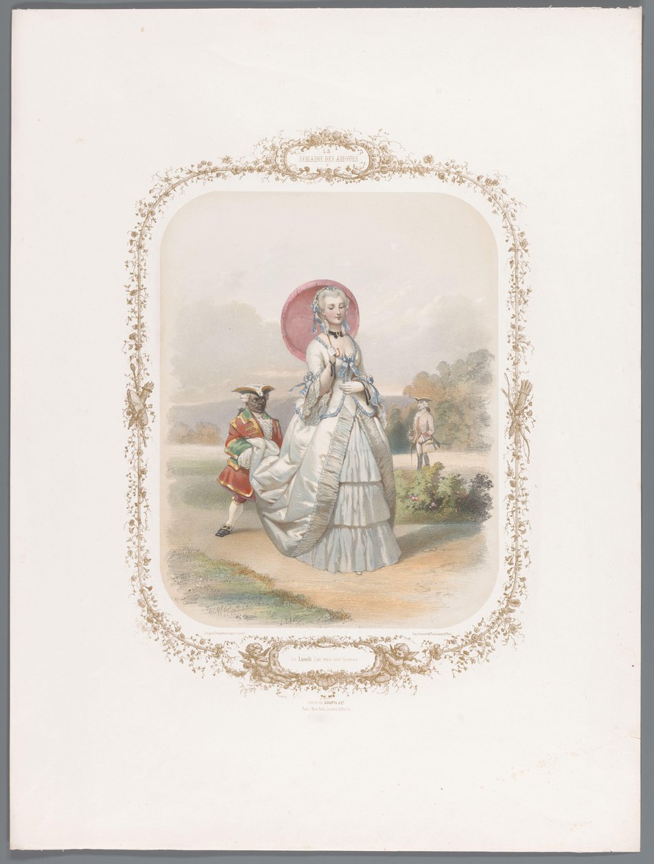 Man Sets His Eyes on a Lady by A. Charpentier