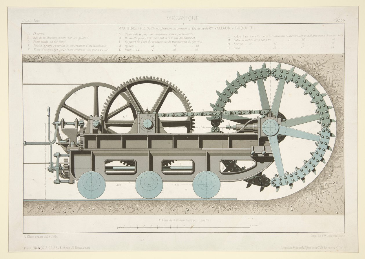 Study of Tunneling Machine by A. Cheneveau