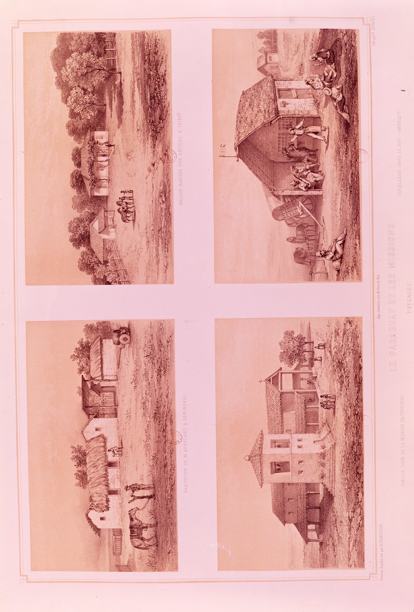 Paraguay and its Missions (engraved by Frederic Sorrieu) by A. Demersay