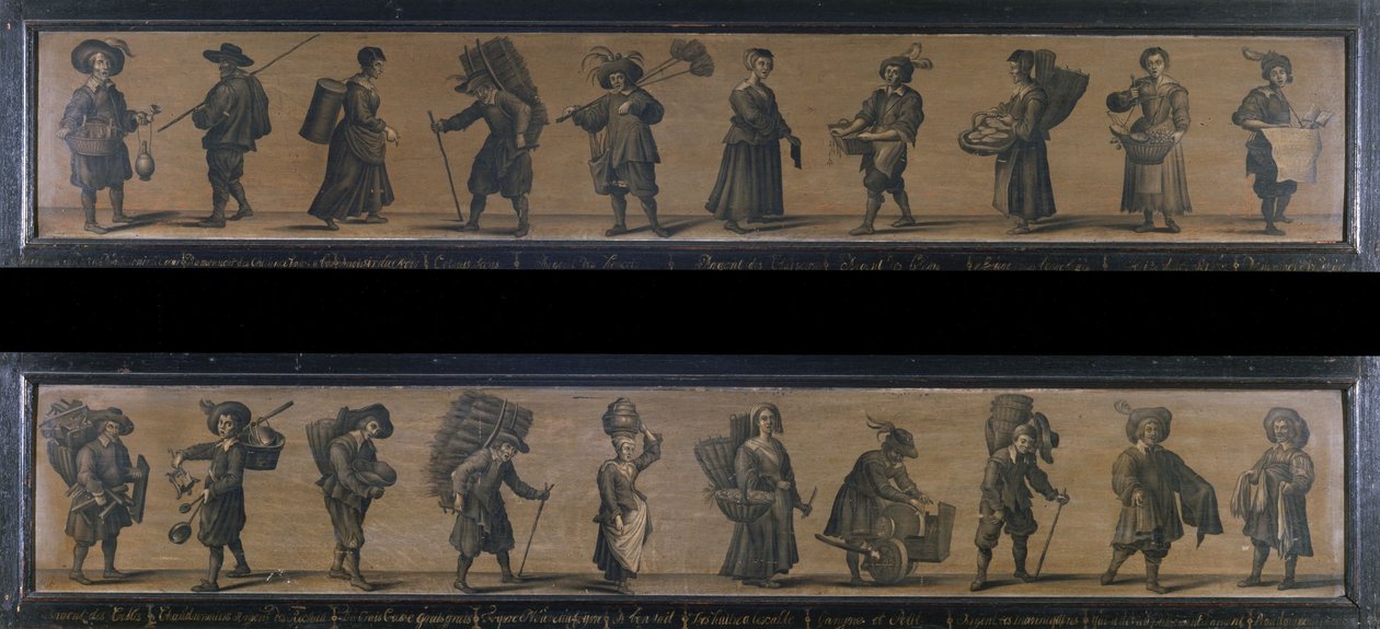The Cries of Paris, in 1634 by A. Doy