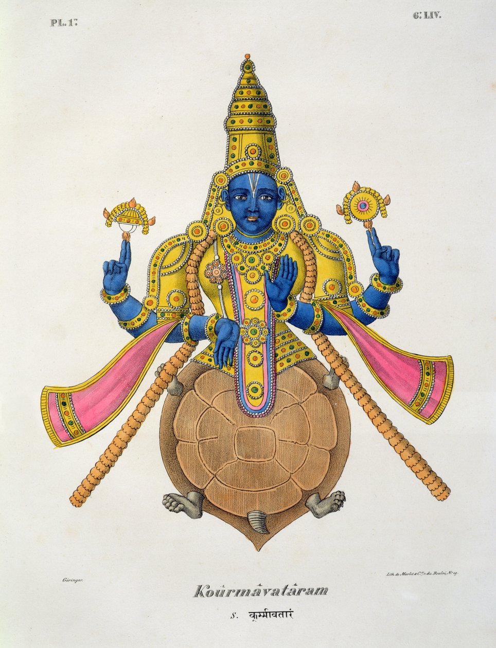 Kurma, engraved by de Marlet by A. Geringer
