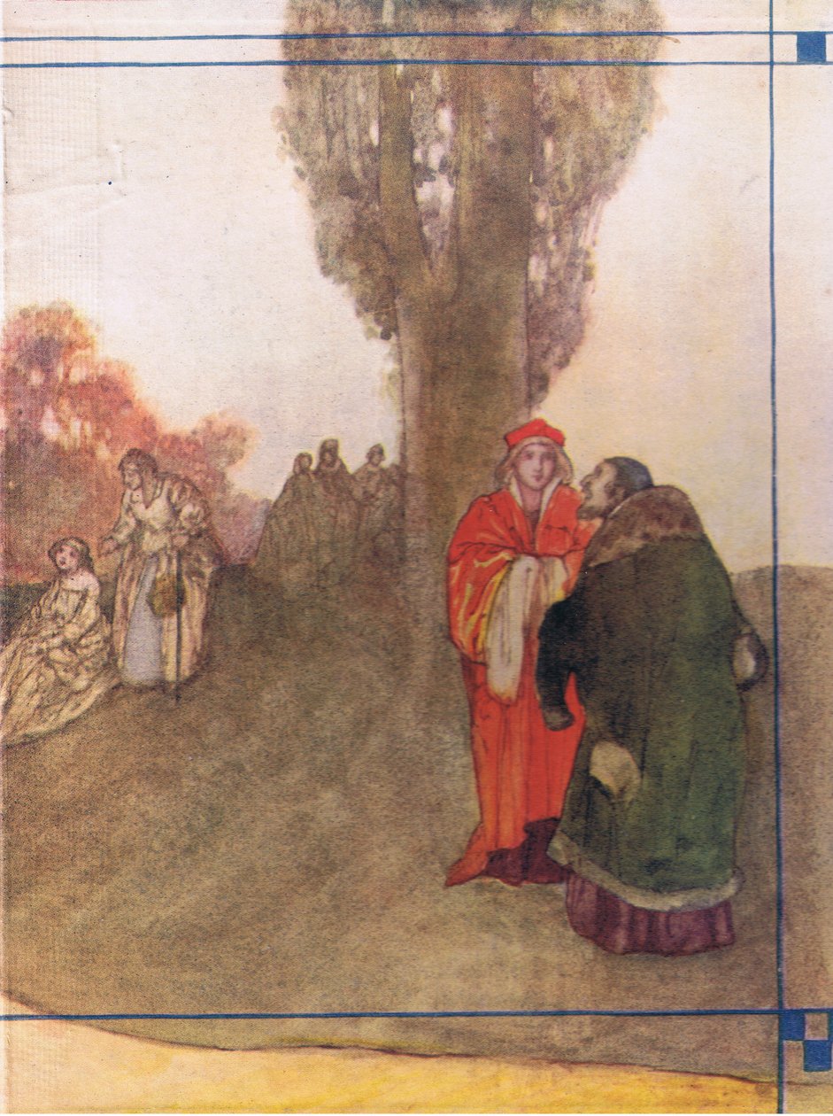 Inside Cover Design, from Tales from Shakespeare by A. Jackson
