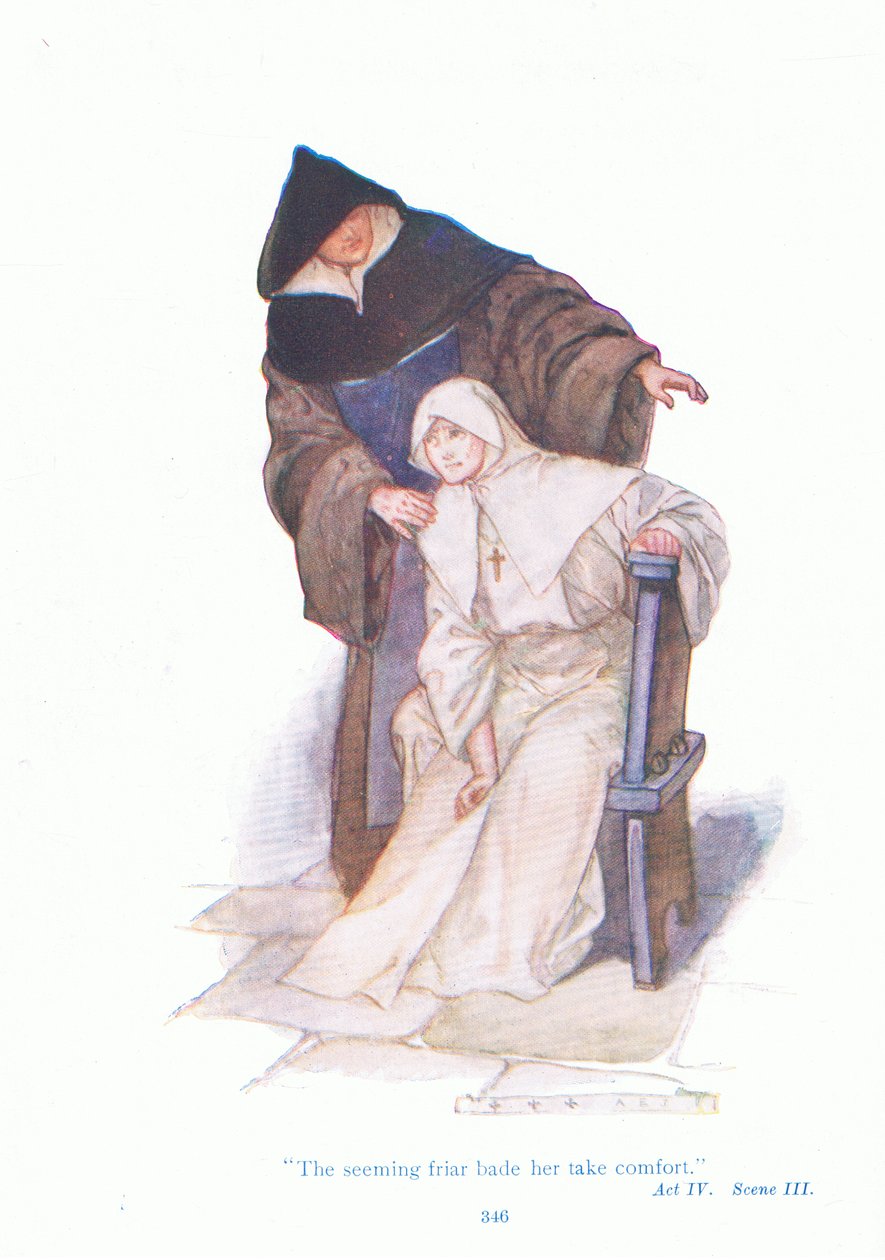 The seemling friar bade her take comfort (Measure for Measure) by A. Jackson
