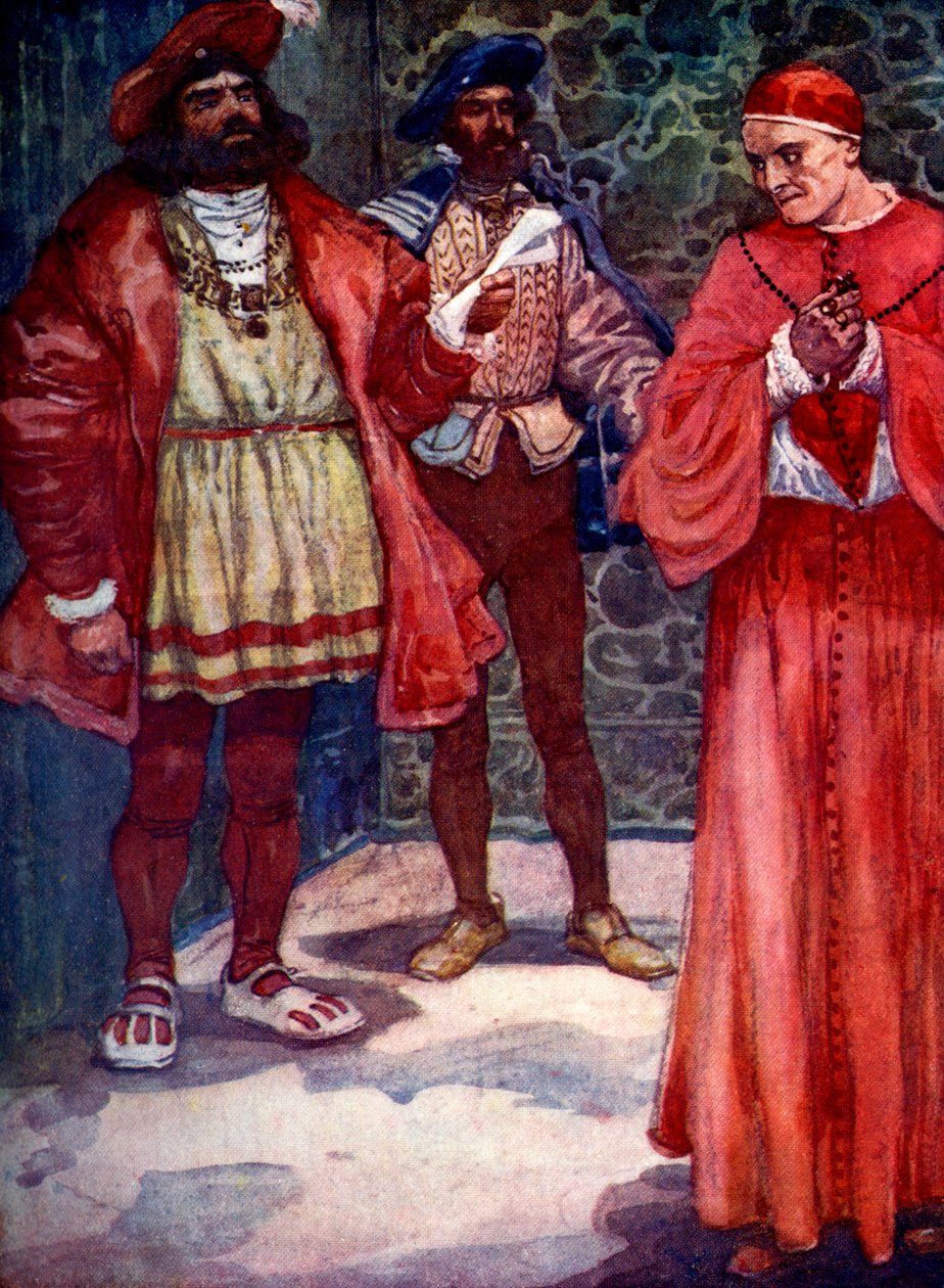 Henry Sent Wolsey Away from Court by A. S. Forrest