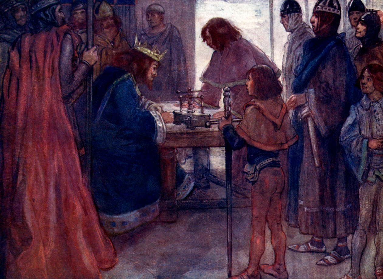 The Great Charter Was Sealed with the King