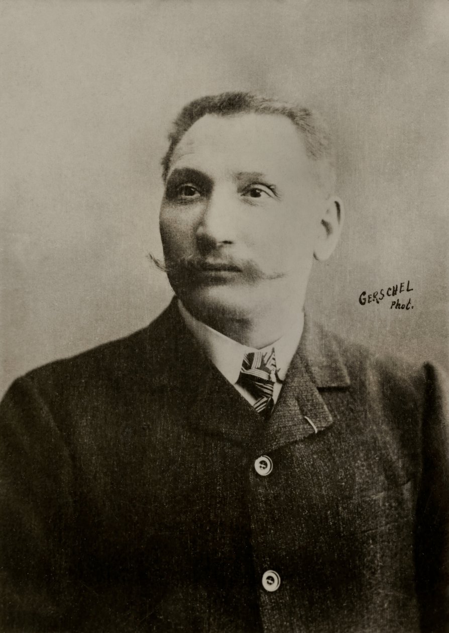 Portrait of French Boxer Charles Charlemont