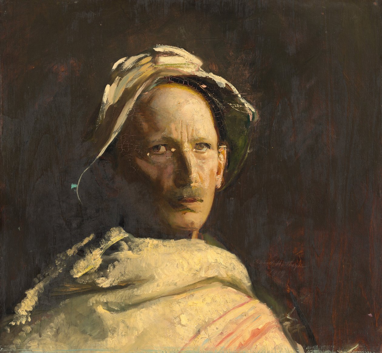 Self-Portrait by Abbott Handerson Thayer