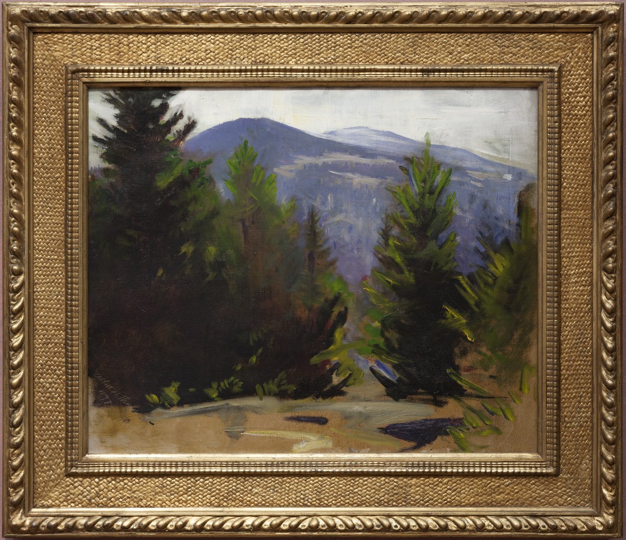 Sketch of Monadnock Mountain by Abbott Handerson Thayer