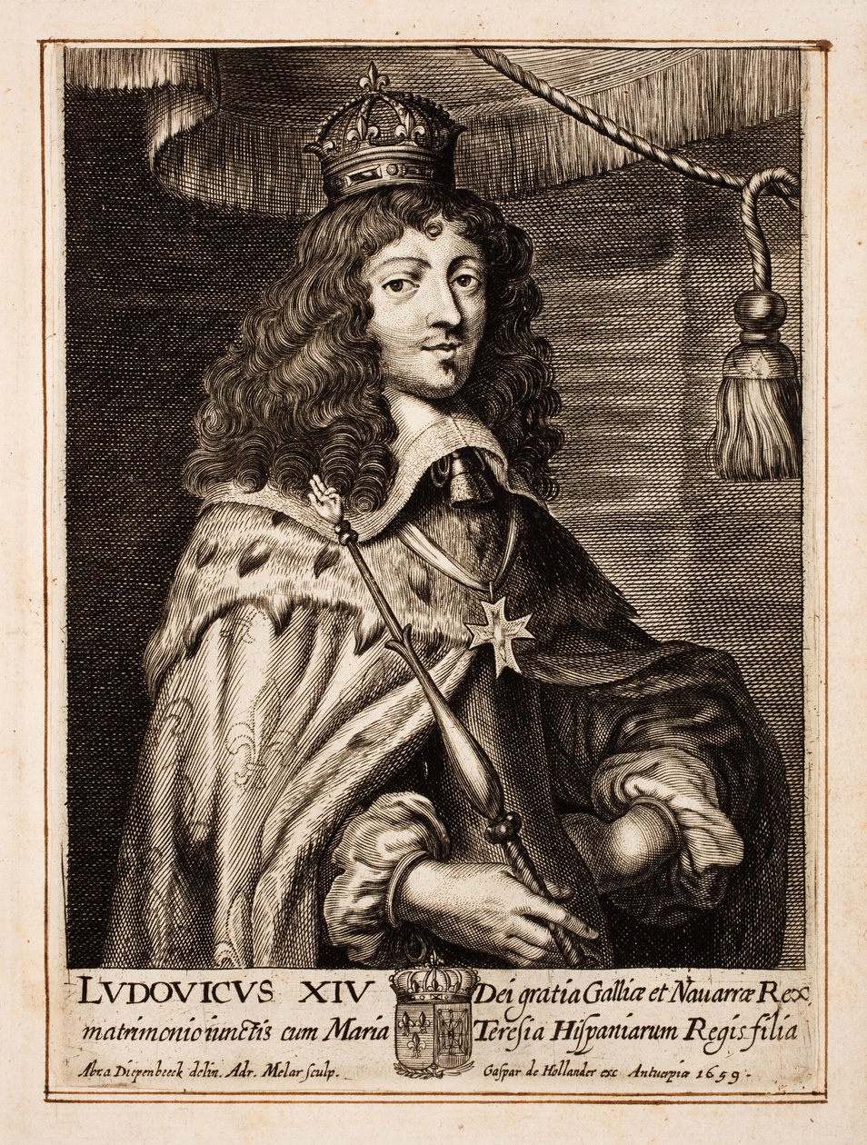 Louis XIV of France by Abraham van Diepenbeeck