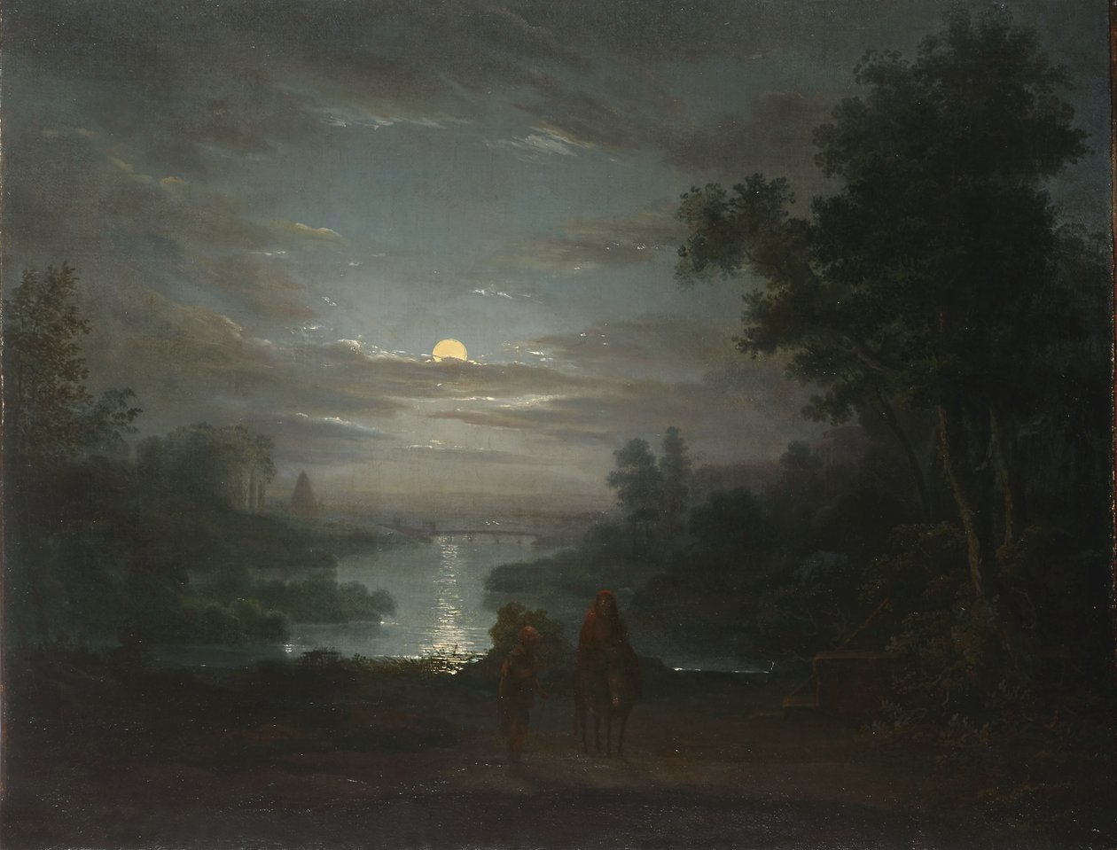 Rest on the Flight to Egypt by Abraham Pether