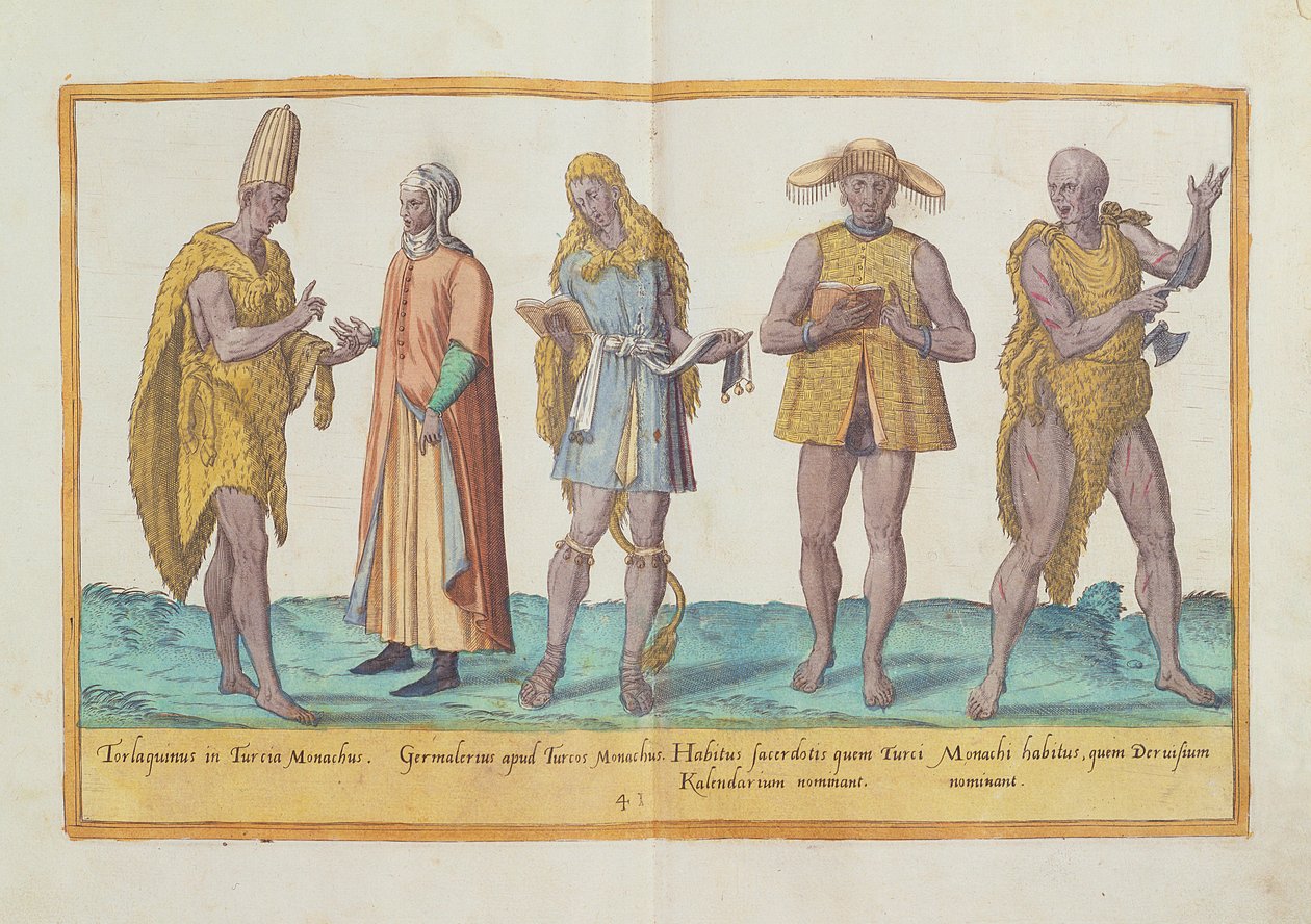 Sixteenth Century Costumes from 'Omnium Poene Gentium Imagines ...