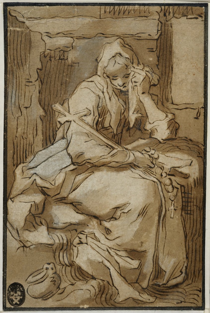 Saint Thais by Abraham Bloemaert