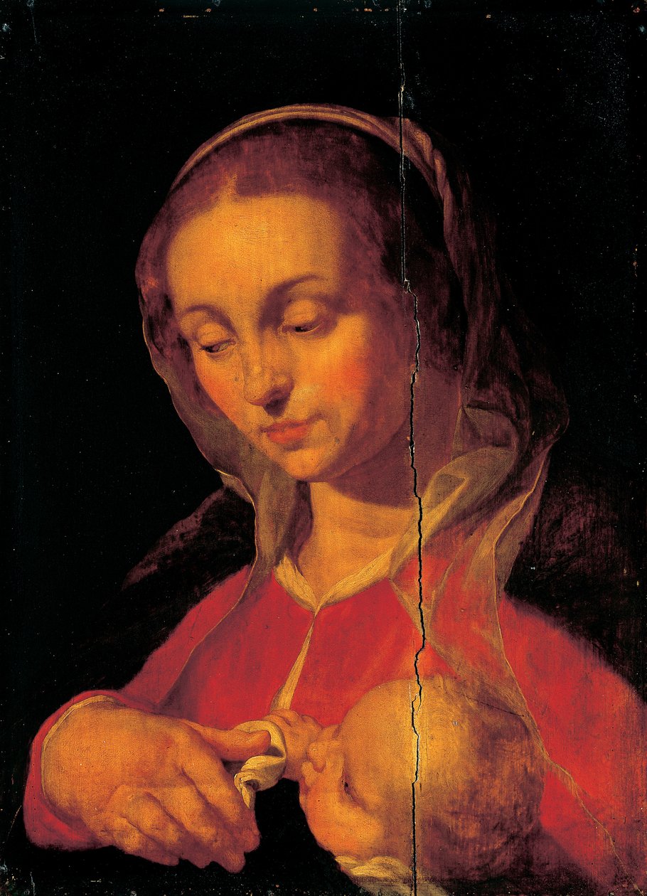 Virgin and Child by Abraham Bloemaert