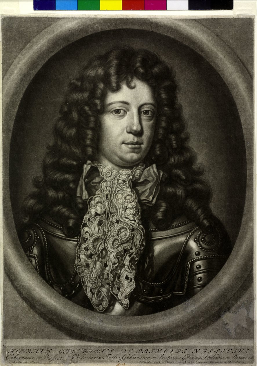 Count of Nassau-Diez Henry Casimir II by Abraham Blooteling