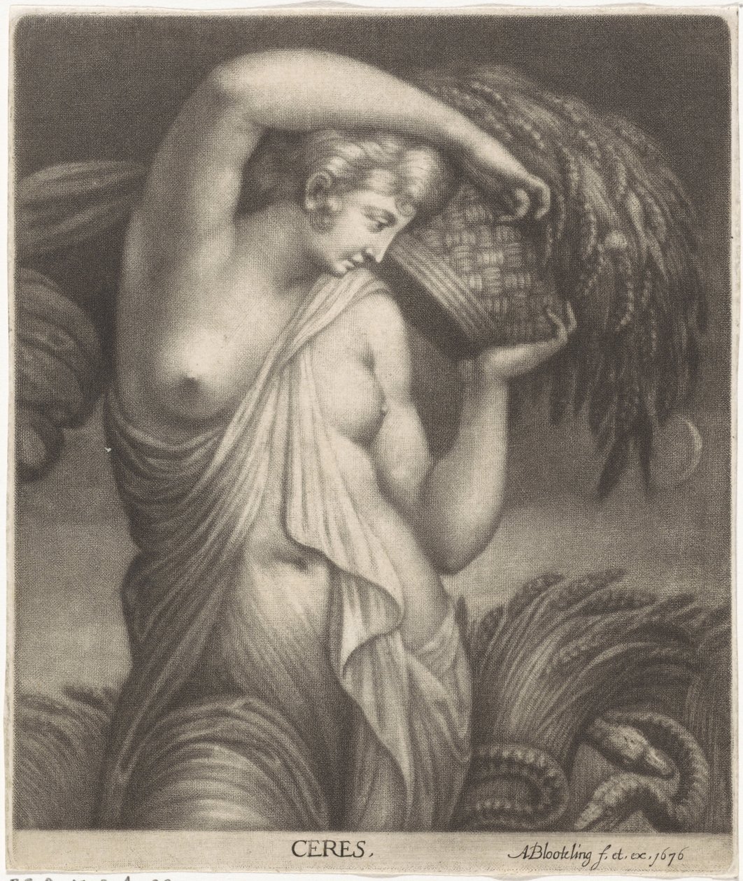 Ceres in a Cornfield by Abraham Bloteling