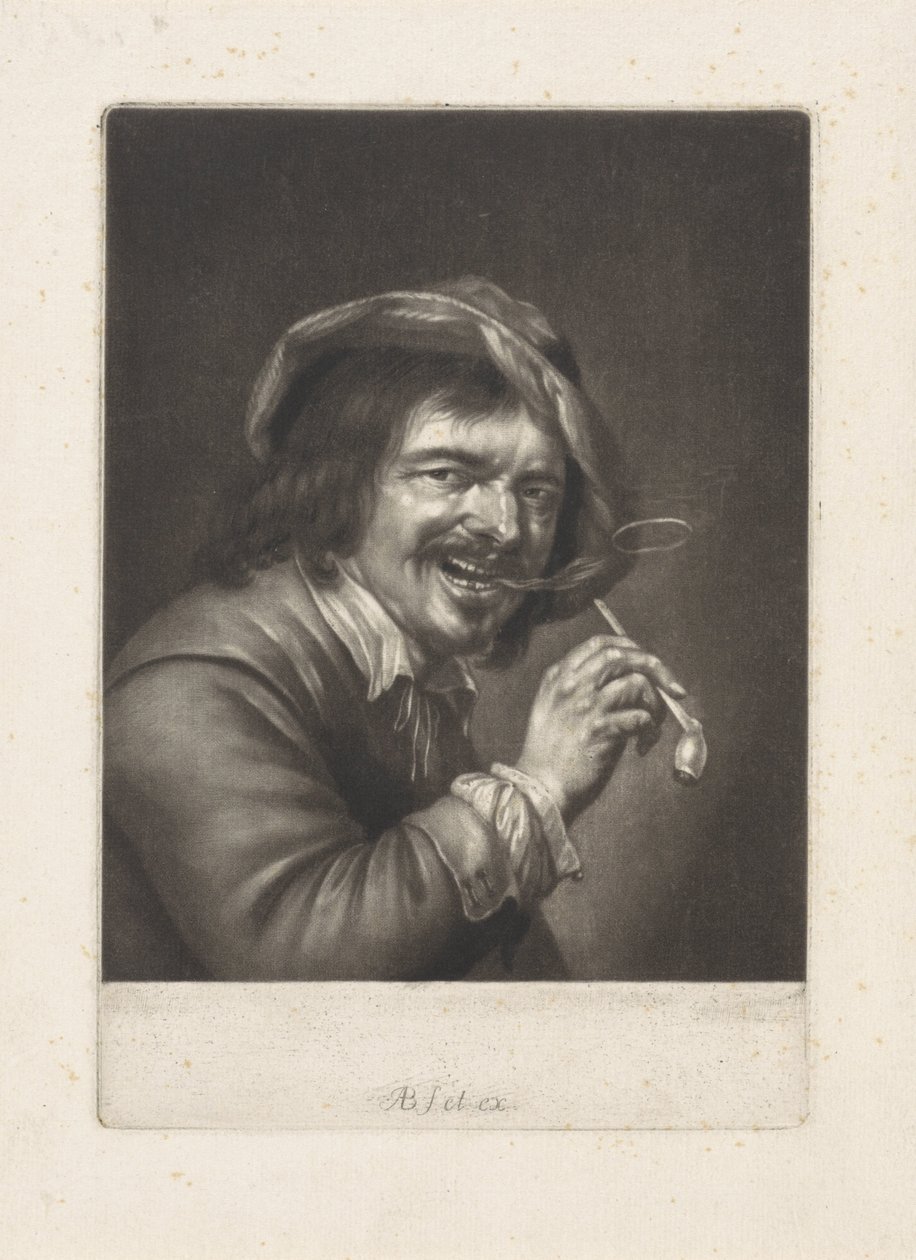 Man with a Pipe (The Sense of Smell) by Abraham Bloteling