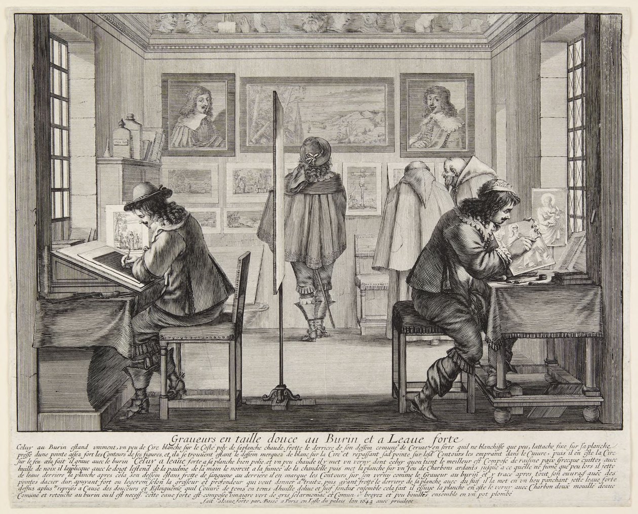 Copper Plate Engravers and Etchers by Abraham Bosse