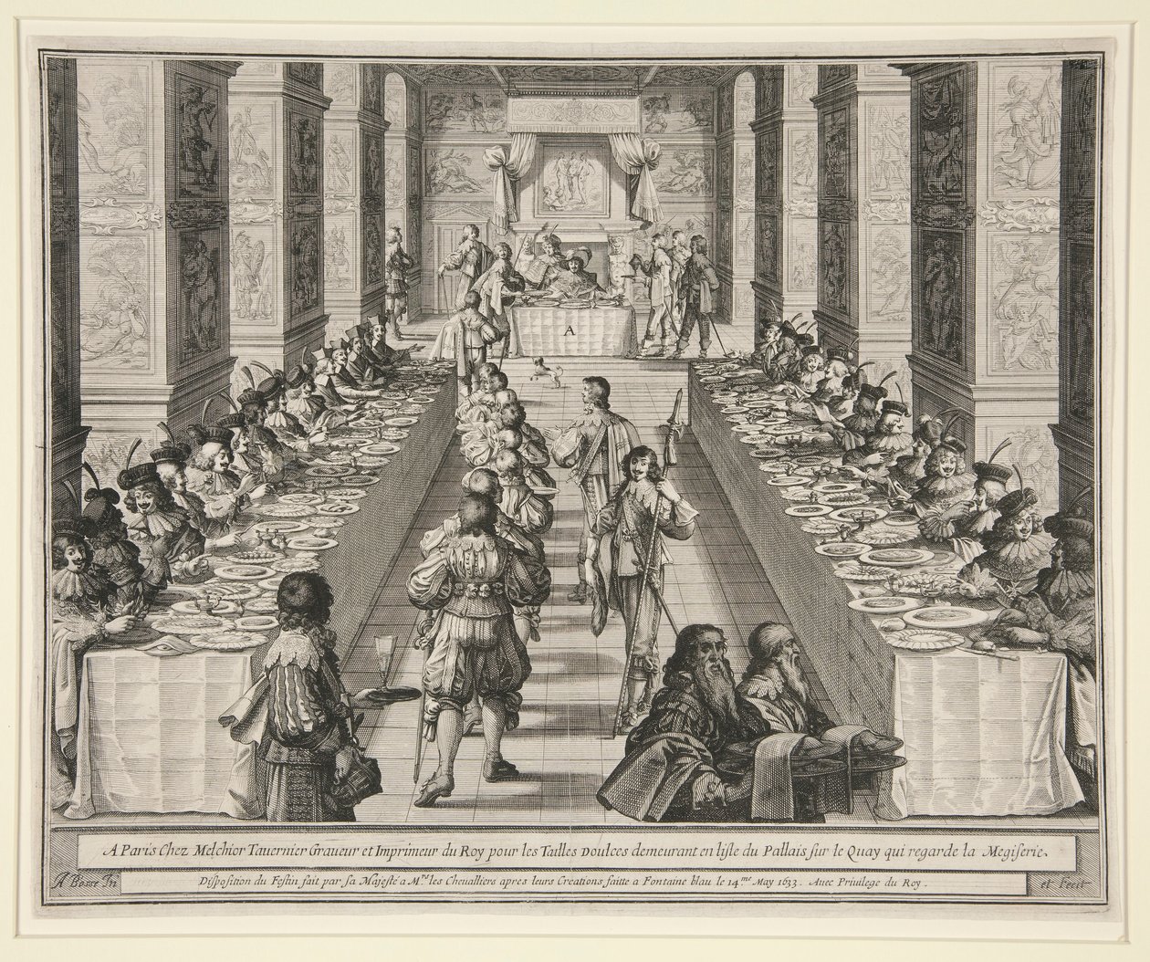 Disposition of the Feast by Abraham Bosse