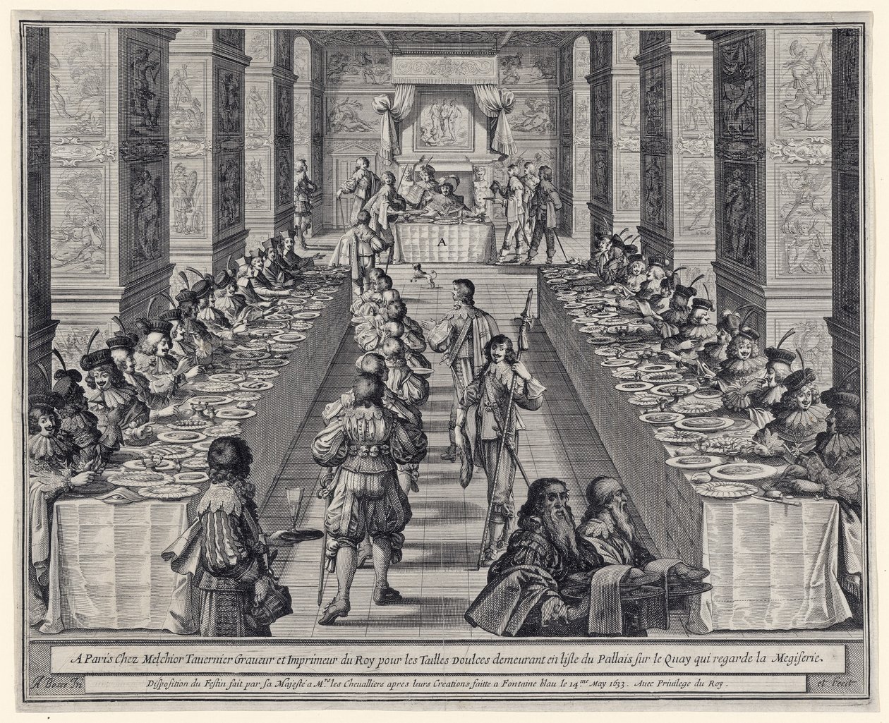 Disposition du Festin, from L