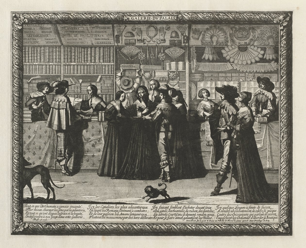 The Gallery of Paris by Abraham Bosse