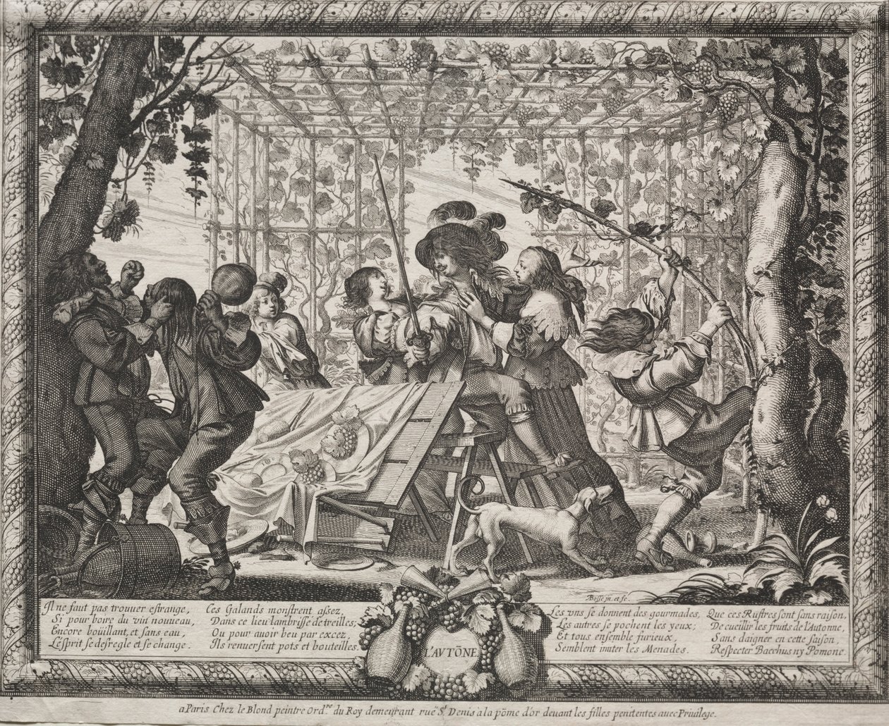 The Four Seasons: Autumn (1635) by Abraham Bosse