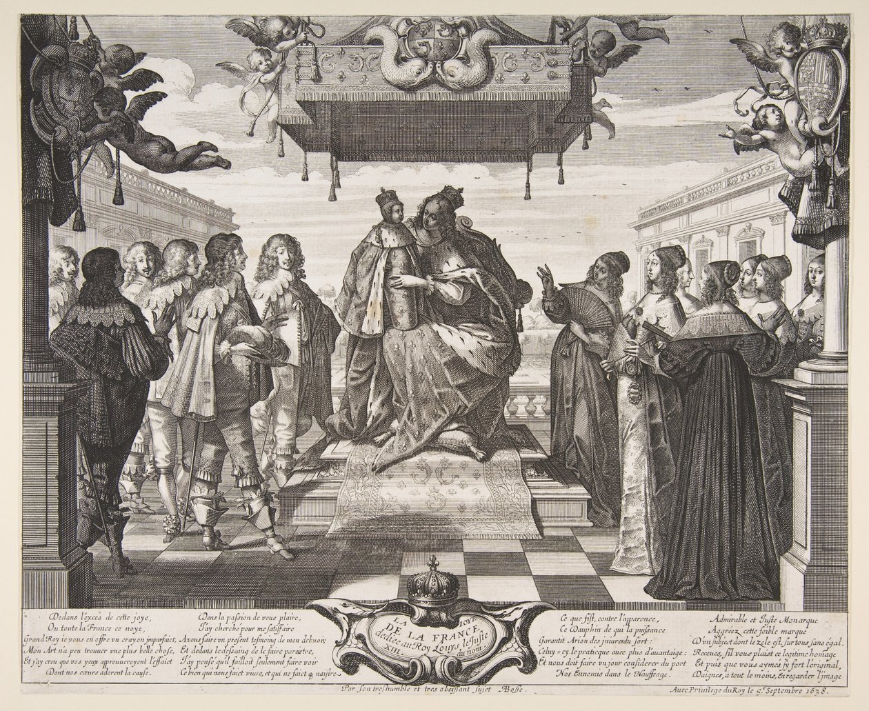 The Joy of France by Abraham Bosse