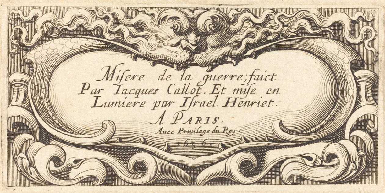 Title Page for Callot