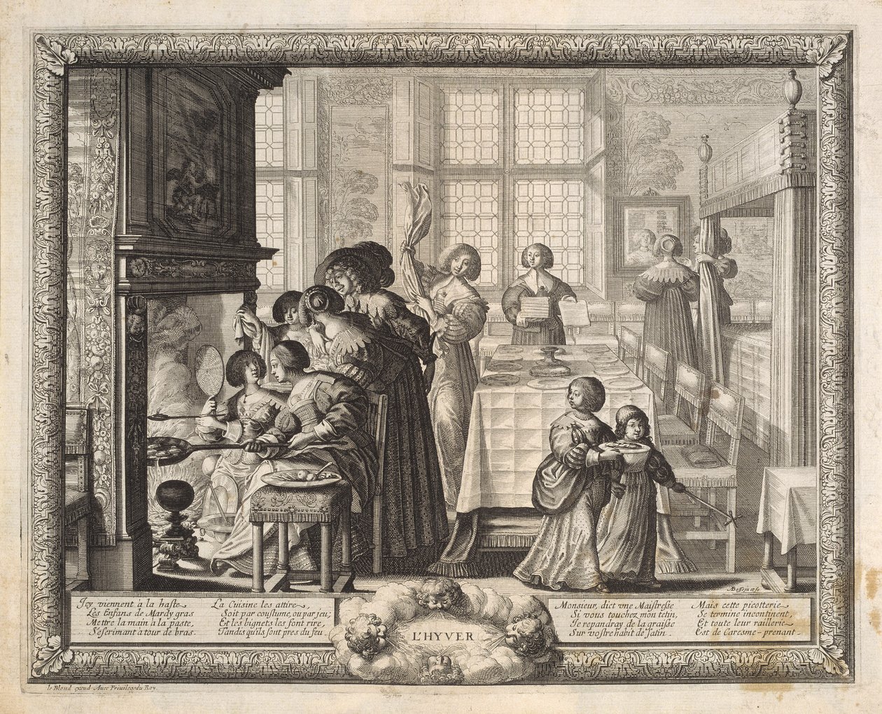 Winter by Abraham Bosse