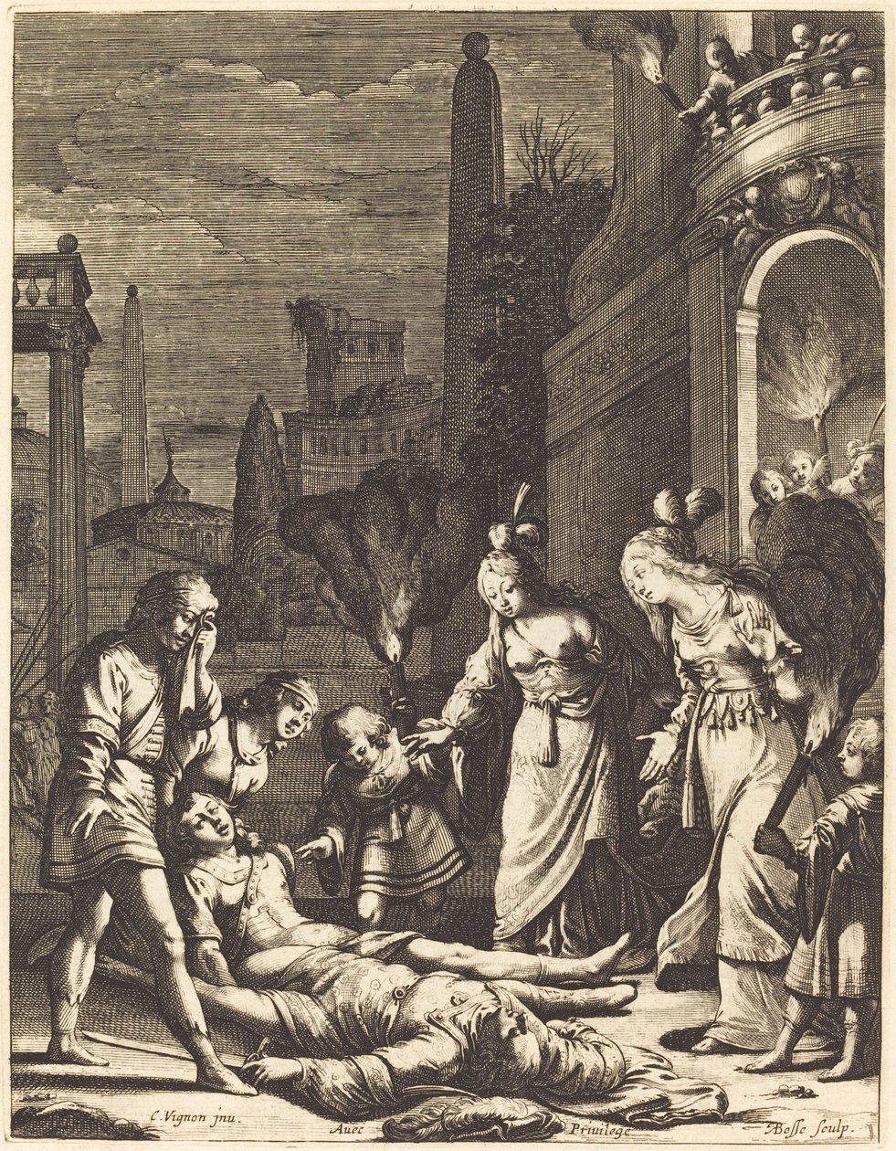 Illustration to Jean Desmarets