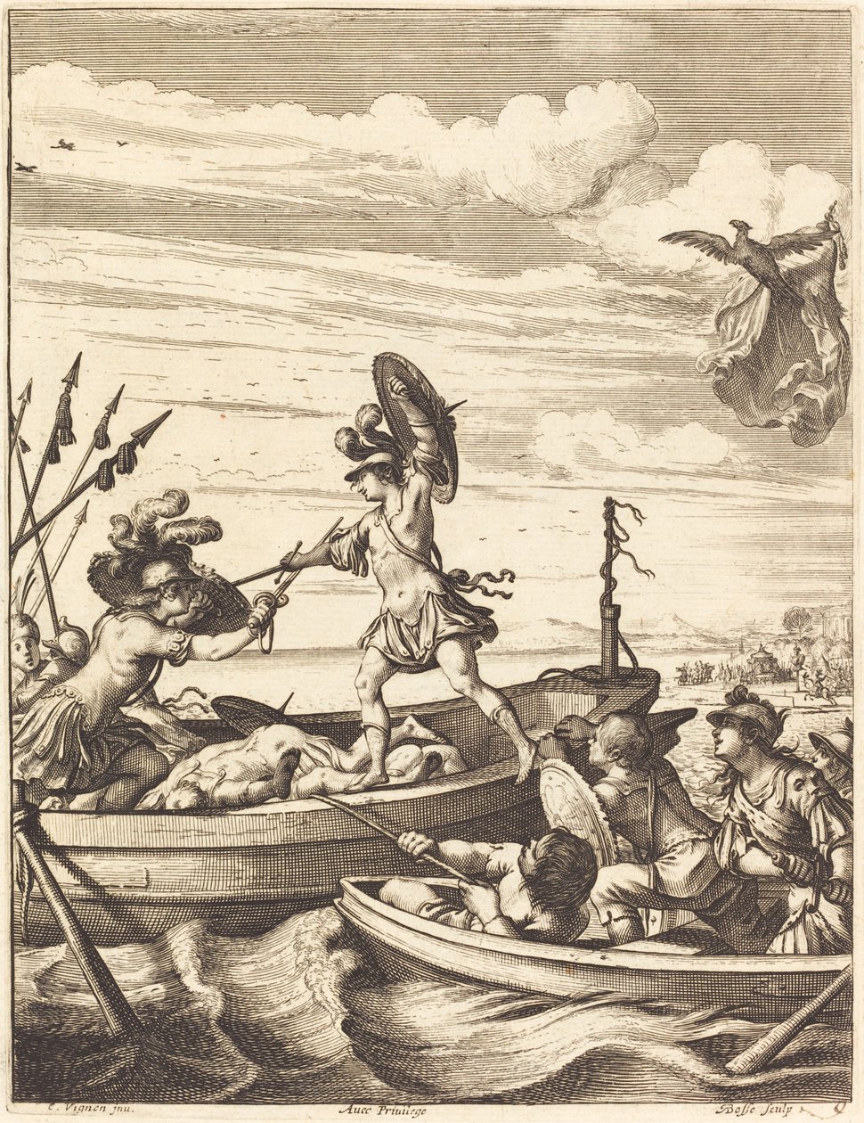 Illustration to Jean Desmarets