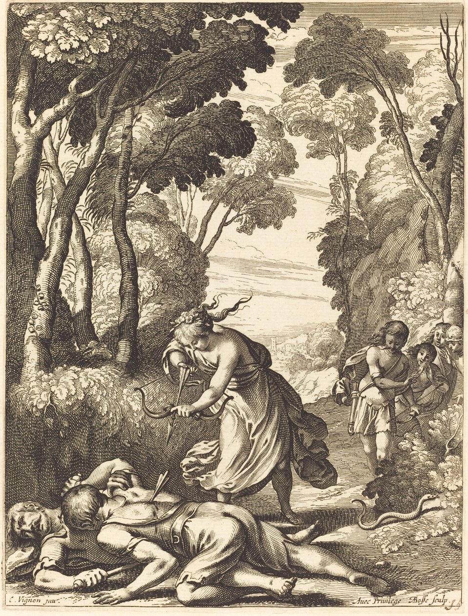 Illustration to Jean Desmarets