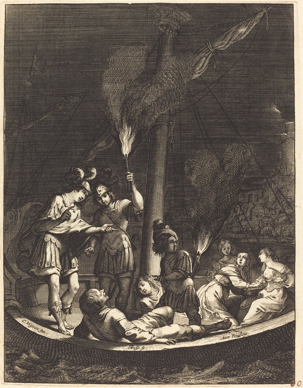 Illustration to Jean Desmarets