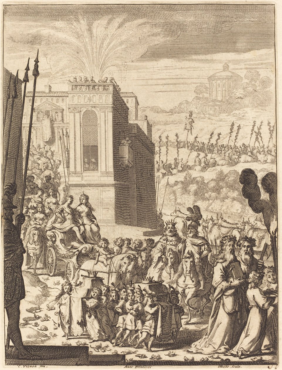Illustration to Jean Desmarets