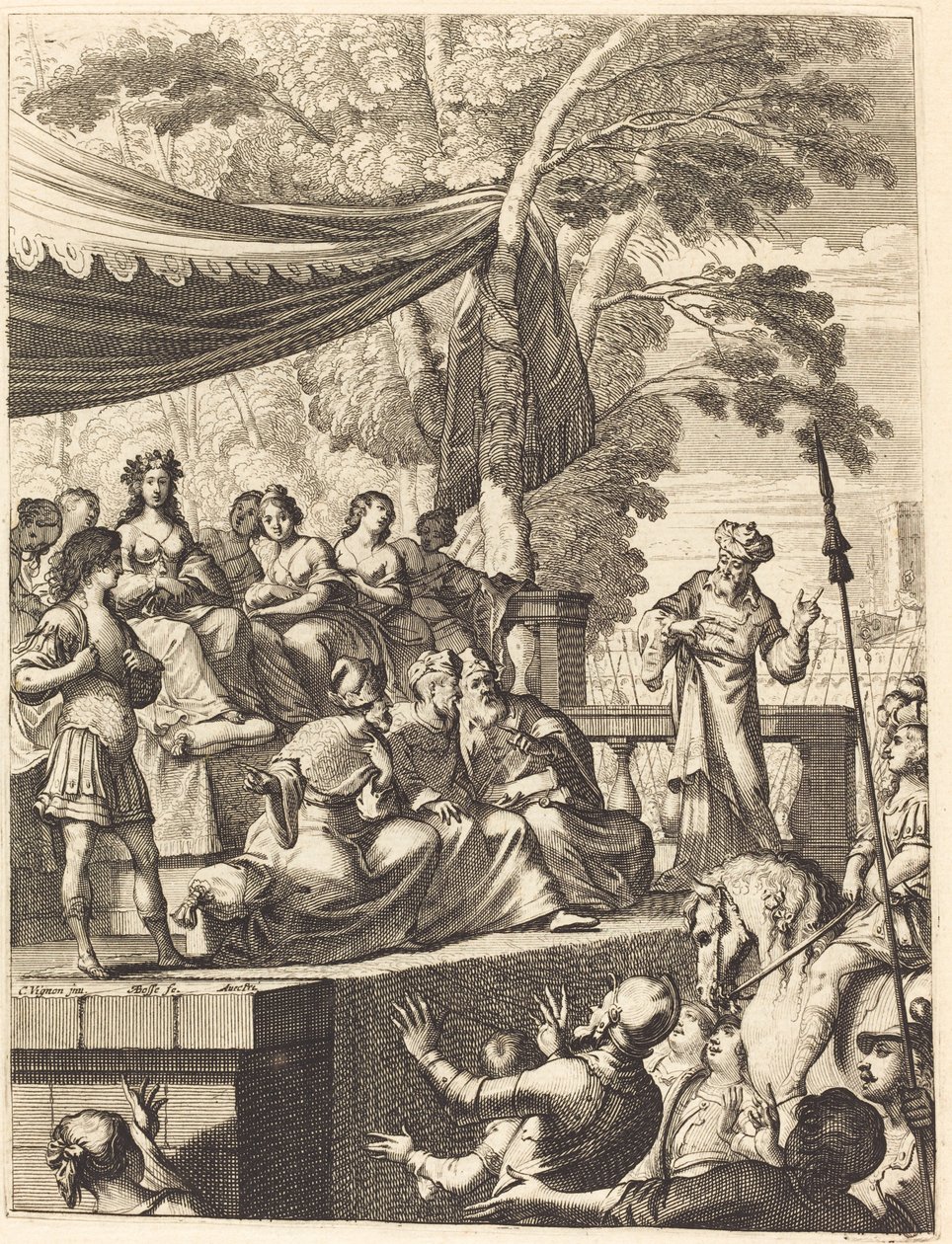 Illustration to Jean Desmarets