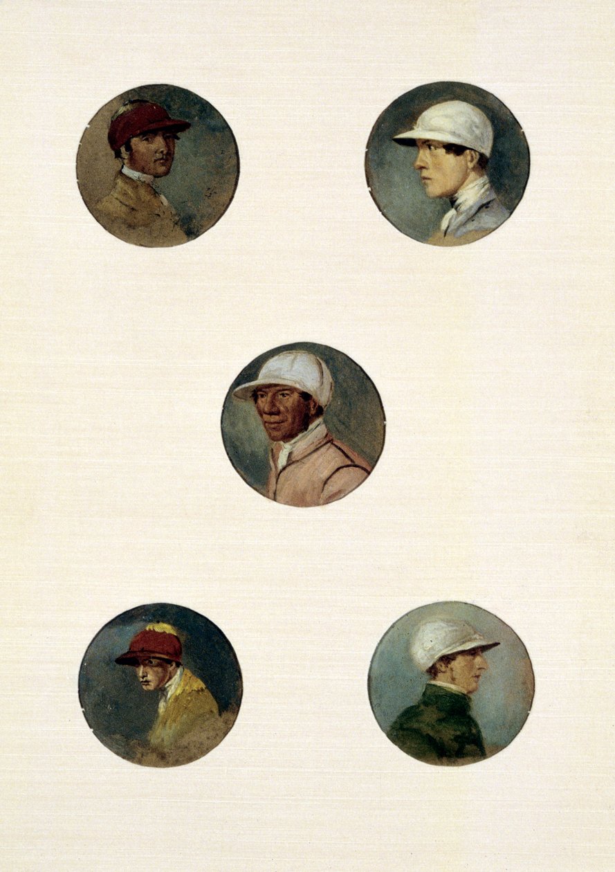 Studies of Jockeys by Abraham Cooper