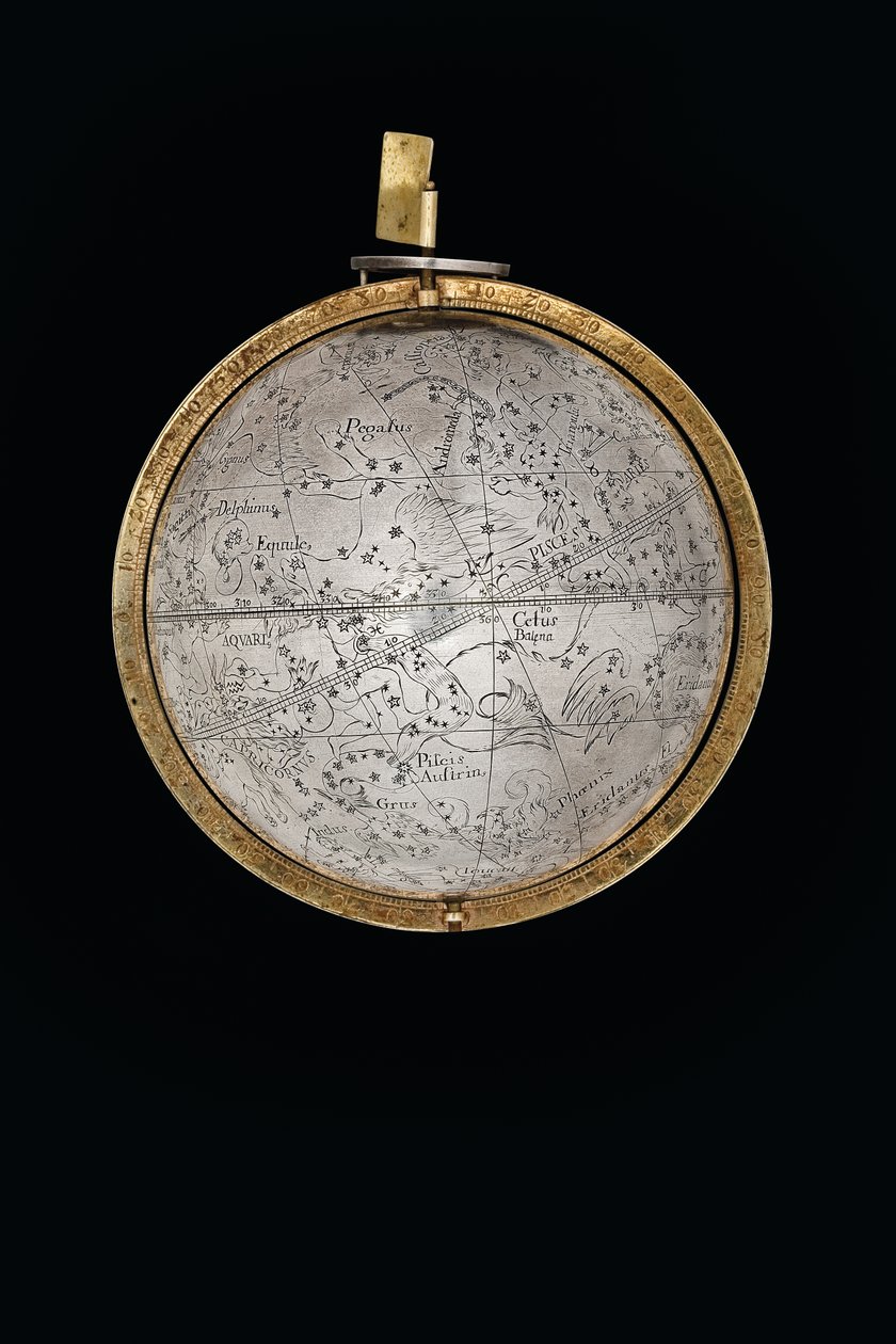 Two Exceptional Terrestrial and Celestial Globes, Supported by Hercules and Atlas, Augsburg, 1697-99 by Abraham Drentwett