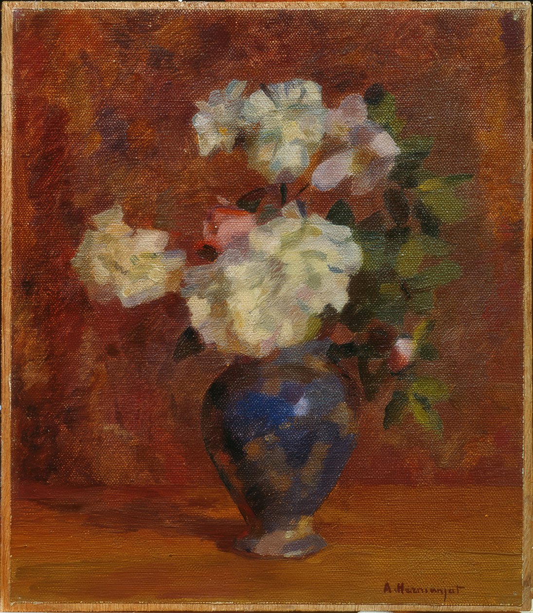 Small Roses and Dog Roses by Abraham Hermanjat