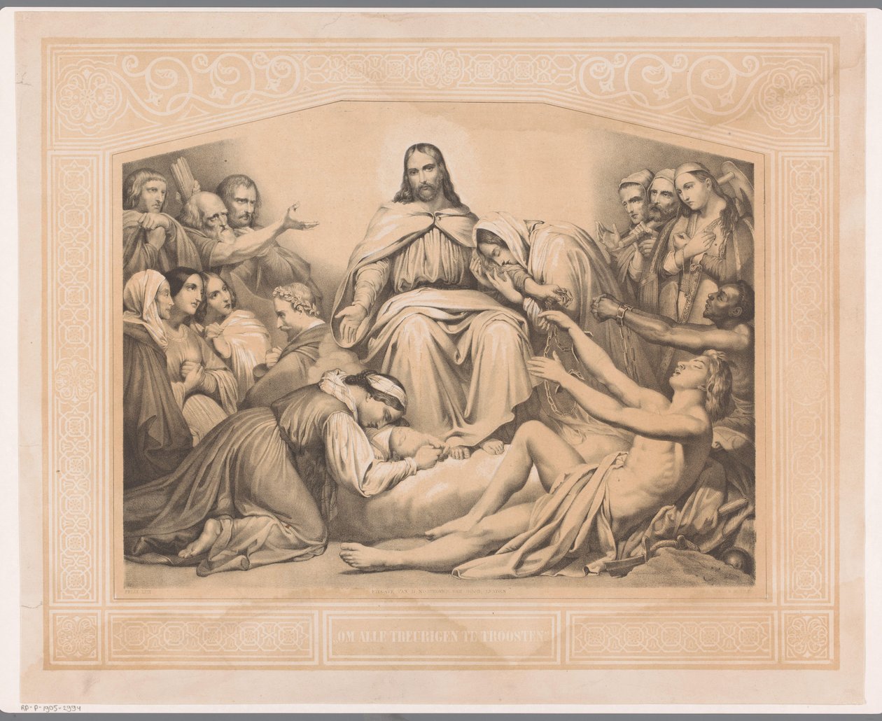 Christ Consolator by Abraham Pieter Felix