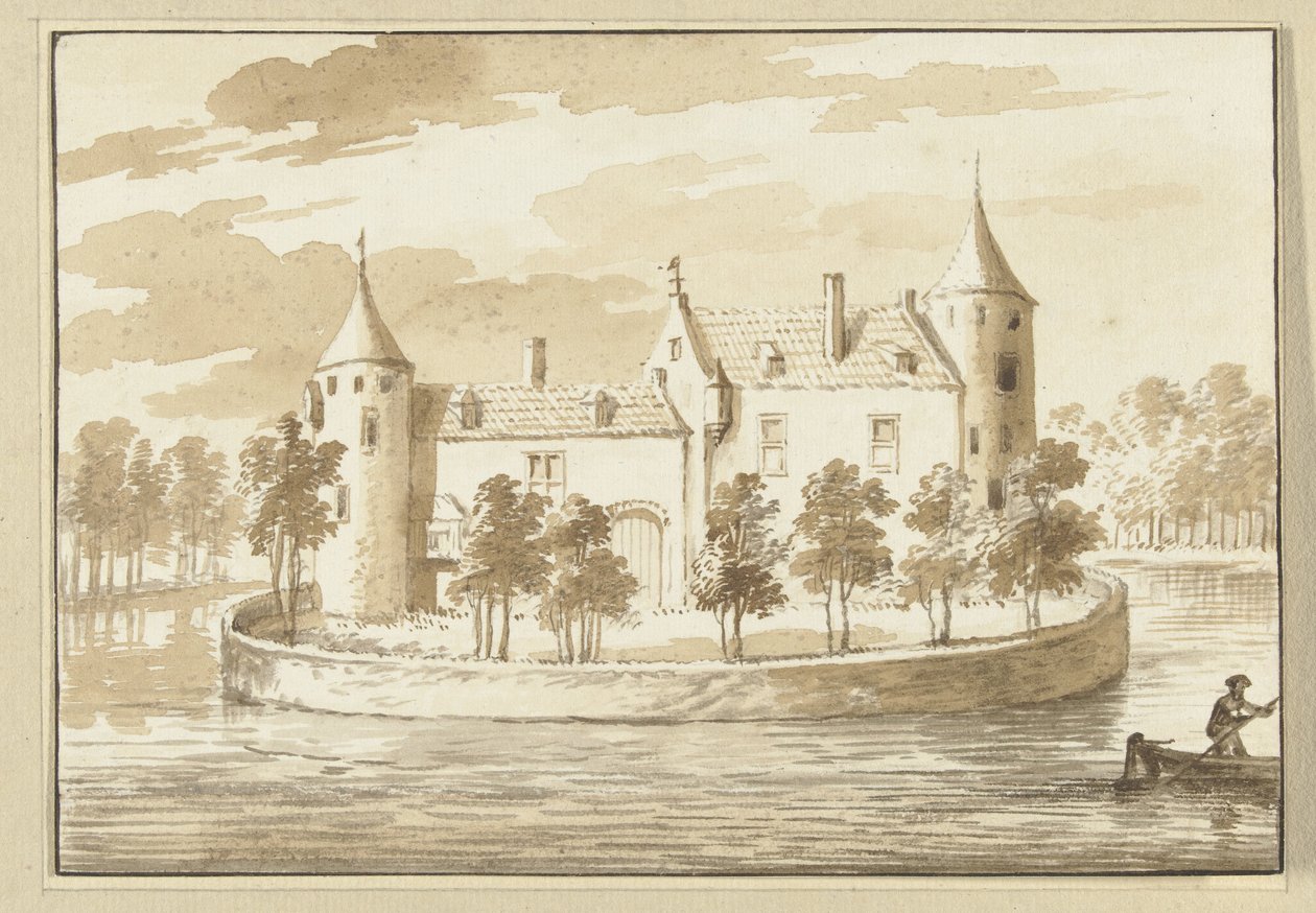 House in Baarsdorp on Zuid-Beveland by Abraham Rademaker