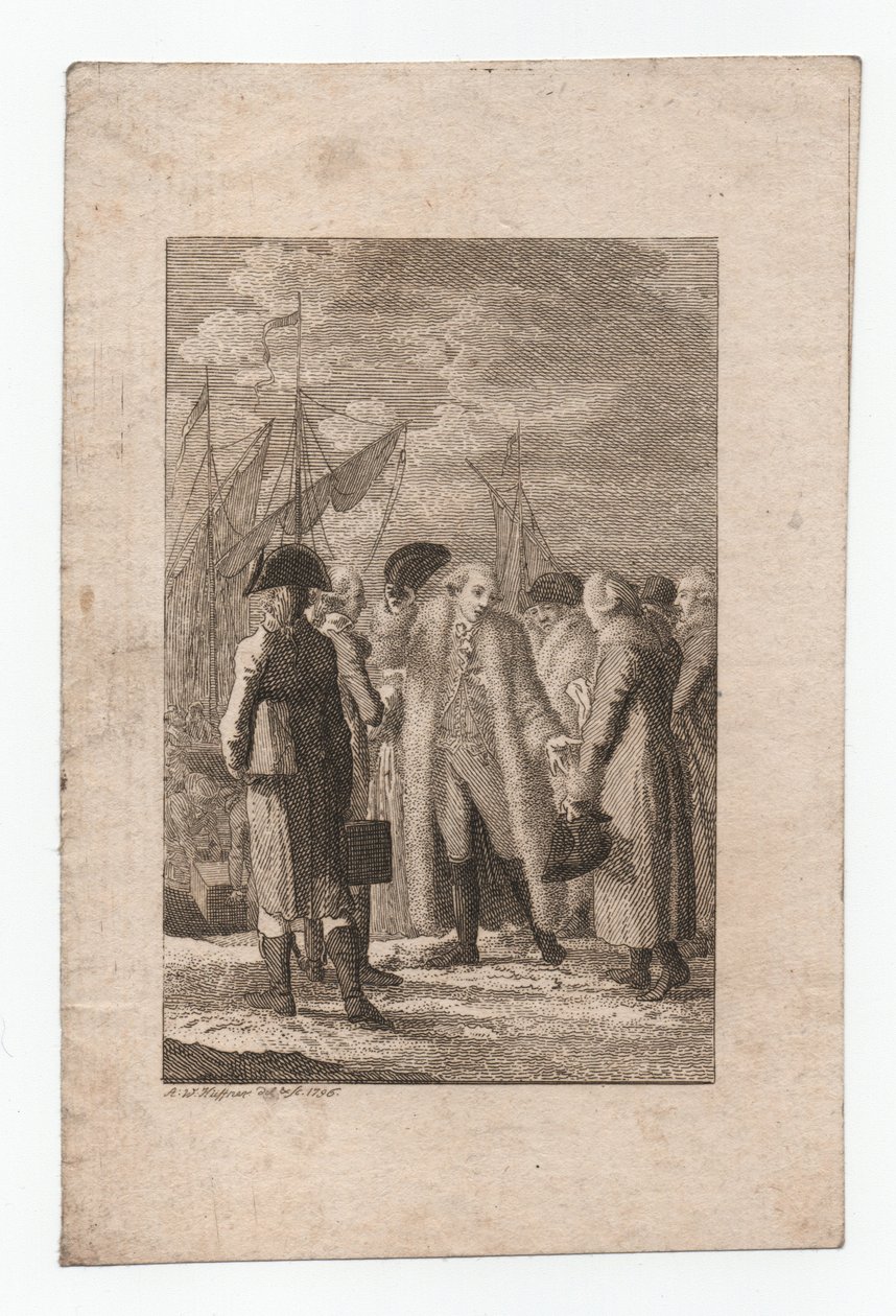 The farewell by Abraham Wolfgang Küffner
