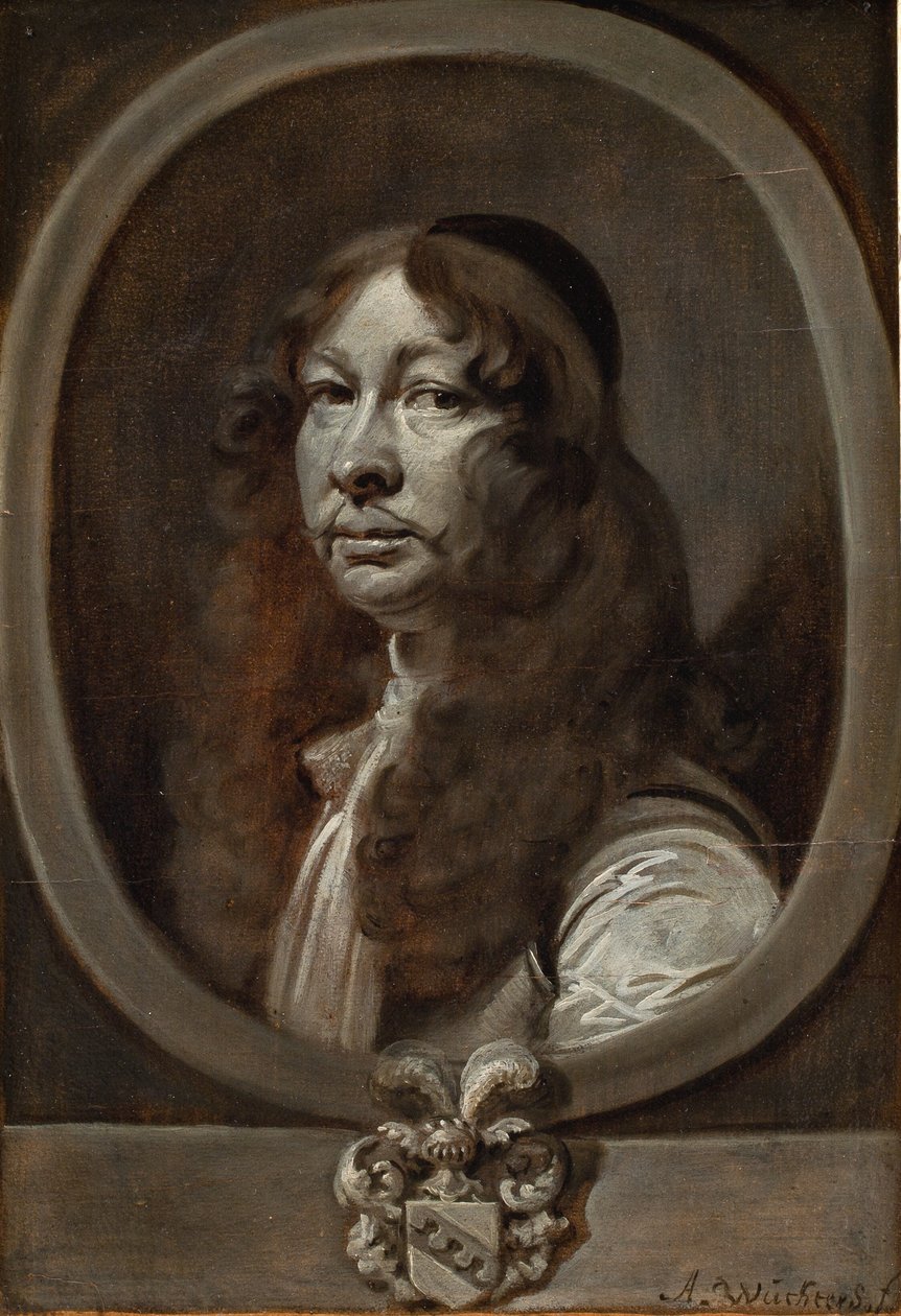 Heinrich von Delwig, Swedish Colonel by Abraham Wuchters