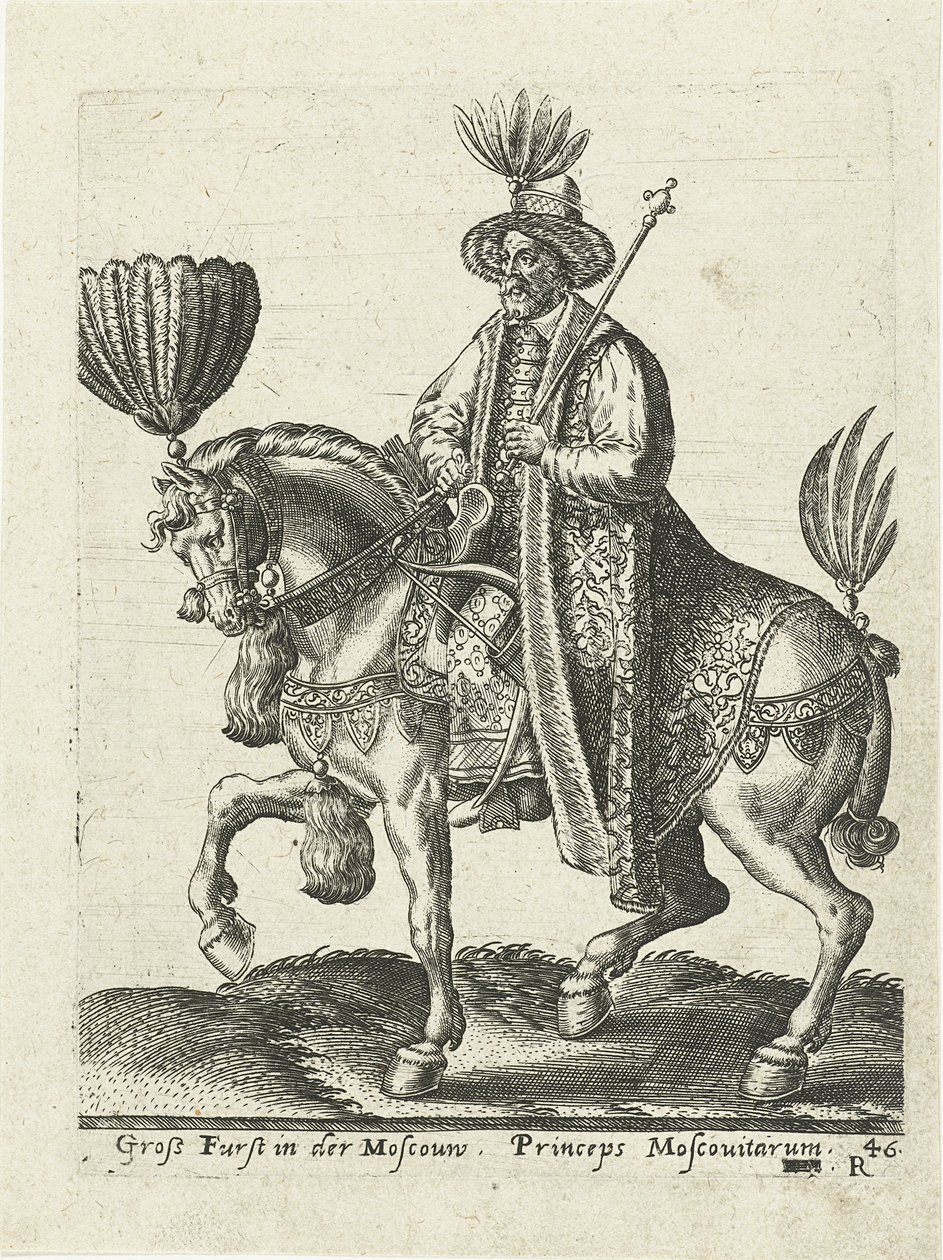 Grand Duke of Muscovy, 1577 by Abraham de Bruyn