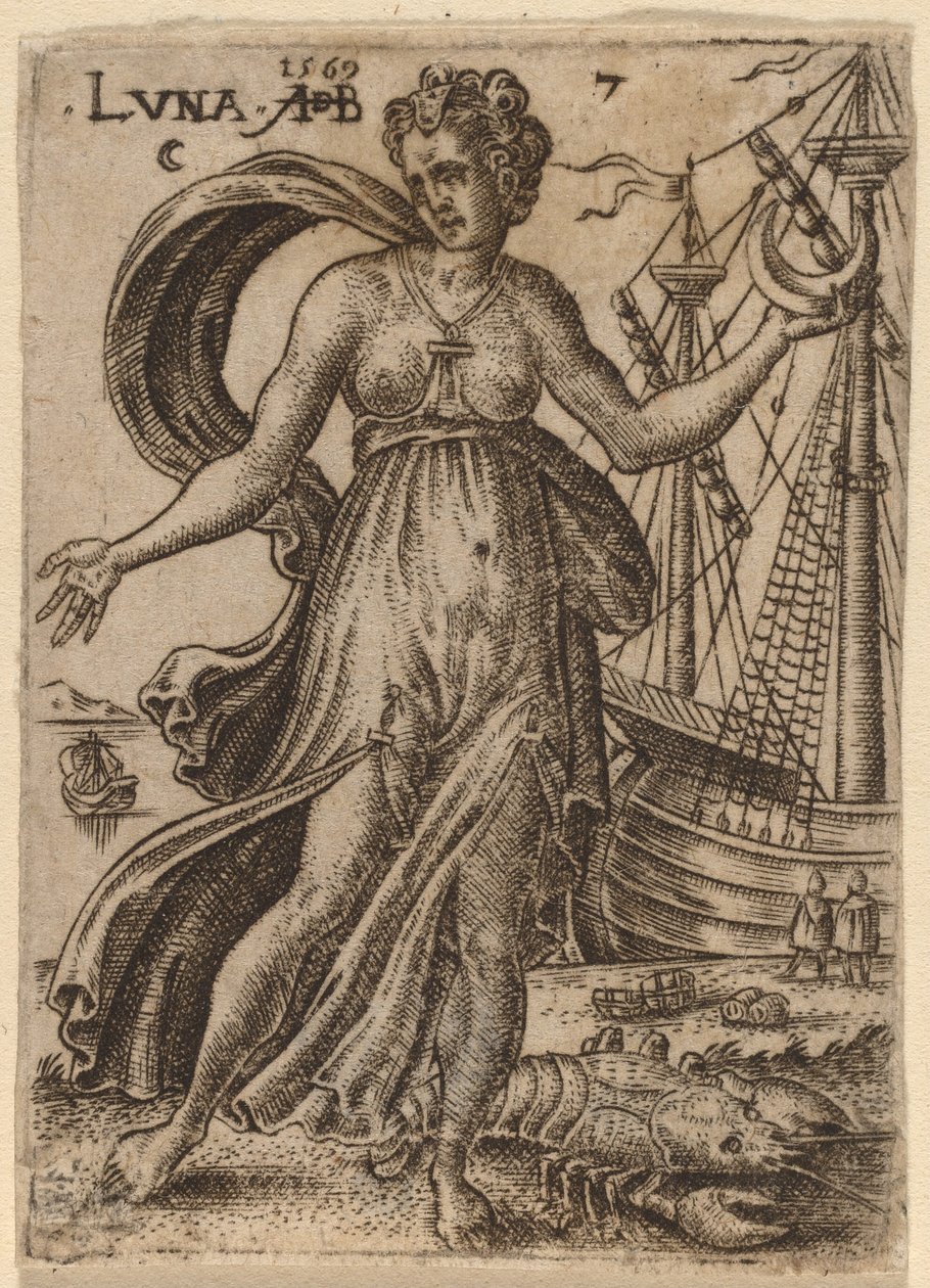 Moon by Abraham de Bruyn