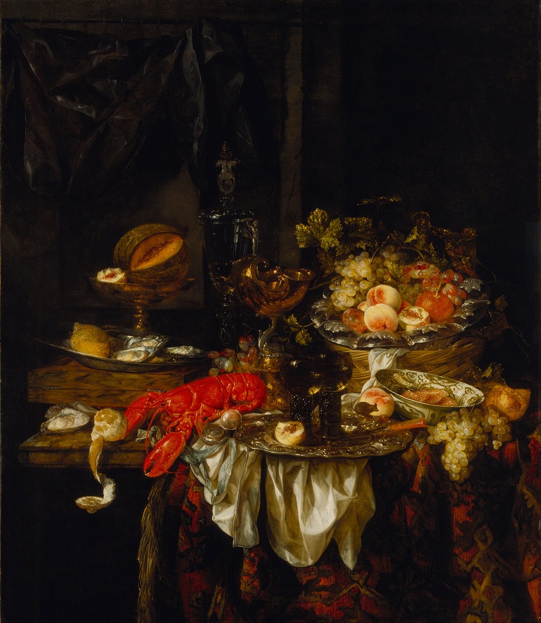Banquet Still Life by Abraham van Beyeren