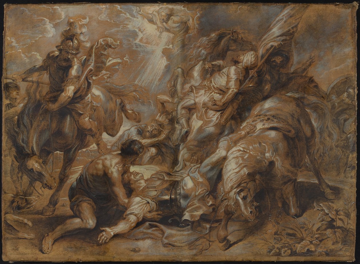 The Conversion of Saint Paul by Abraham van Diepenbeeck after Peter Paul Rubens