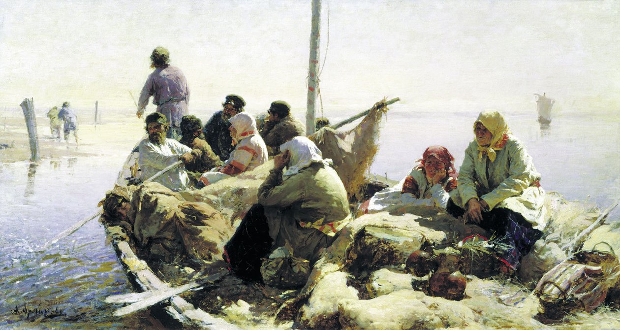 Along the Oka River by Abram Efimovich Arkhipov