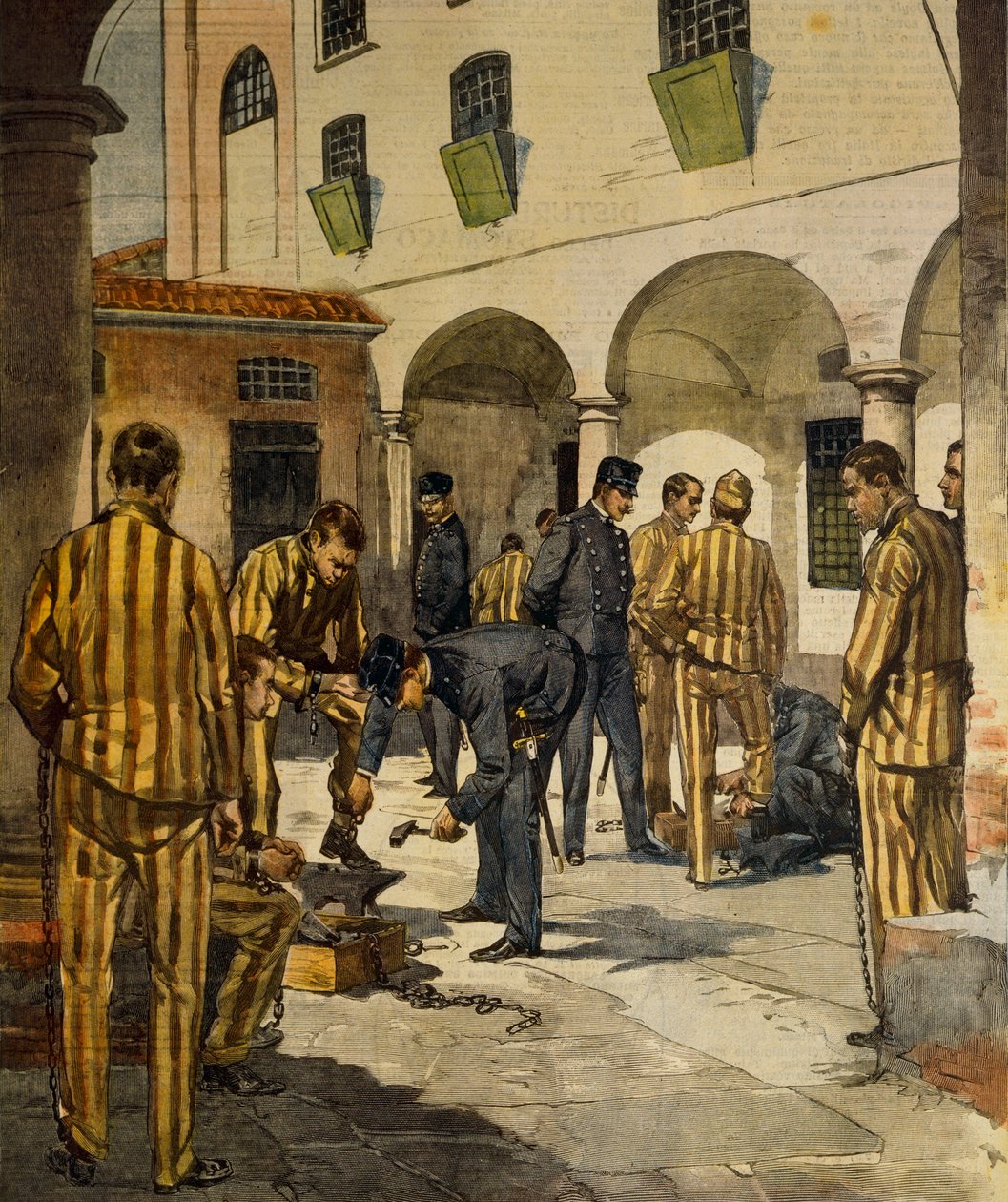 Civil reforms: abolishing of chains in Italy