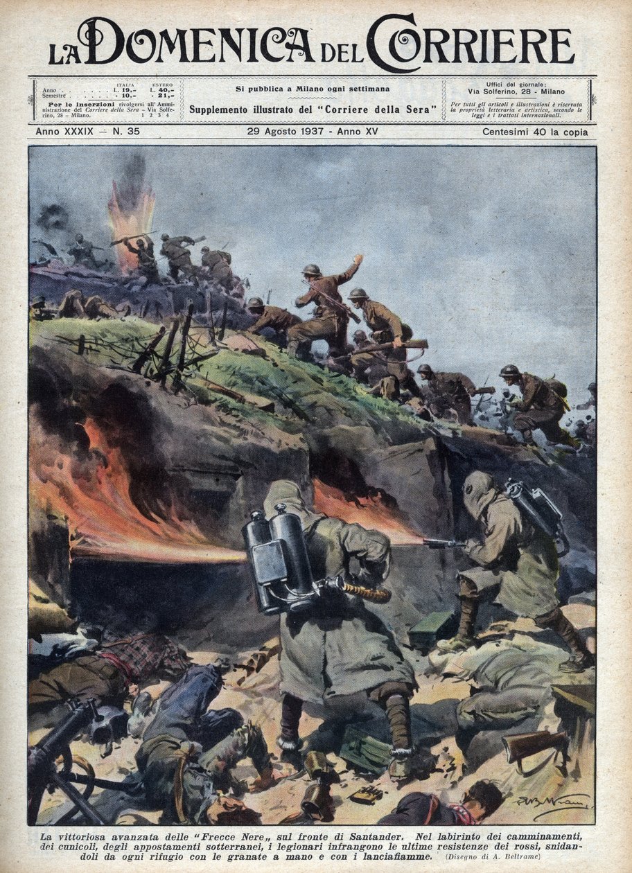 Spanish Civil War: Forward of the 