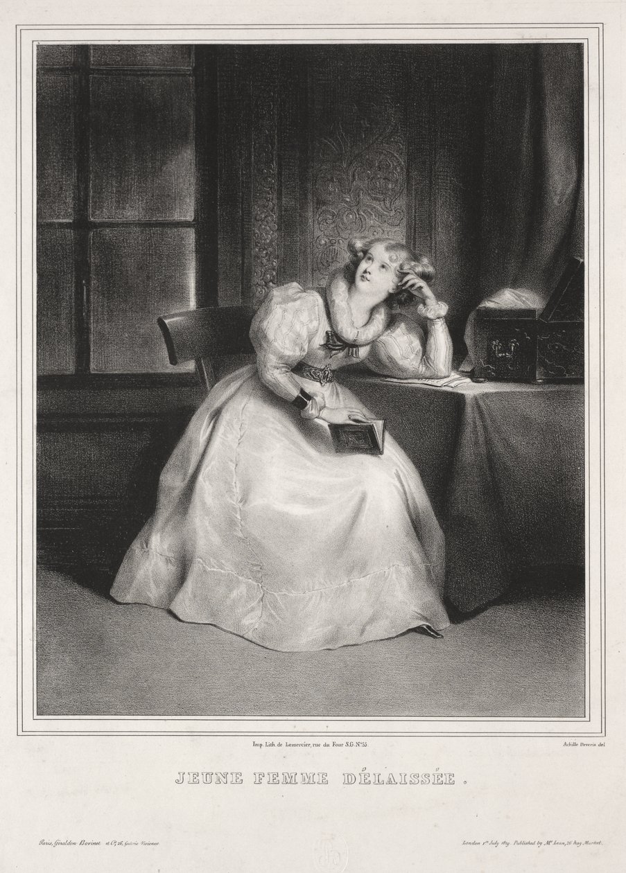 Reverie by Achille Devéria